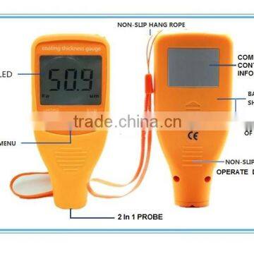 One Hand Design for Easy Use of Film/Coating Thickness Gauge Meter photo-5