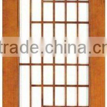 Interior glass door for house