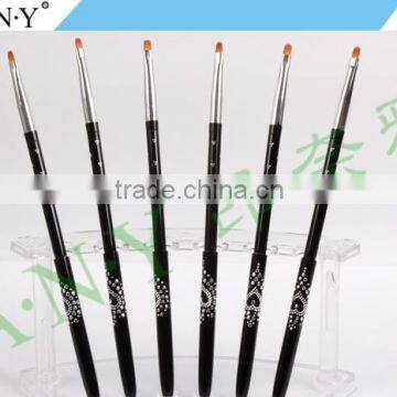ANY Professional Metal Handle Nail Brush Gel For Nail Beauty Design