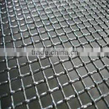 Hot square screening galvanized stainless steel crimped wire mesh