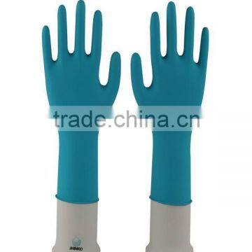 12" 5.5mil Teal NitrileDisposable Industrial Gloves