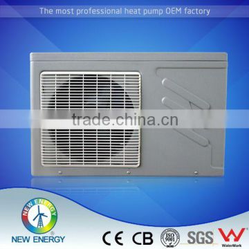 Air exchanger with hydrophilic coating 30-40'c water output temperature heat pipe used heat boiler low noice