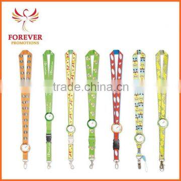 Customized Zegarki Polyester Neck Lanyard Supplier