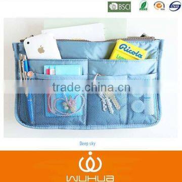 2015 hotest sale purse insert organizer bag in bag for women