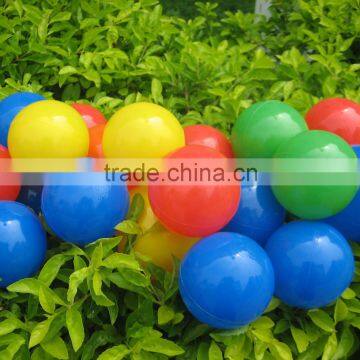 90 multi-colored dia.65cm play ball funny ball with carry bag