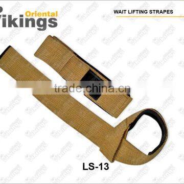 Cotton Weight Lifting Straps with Neoprene pading