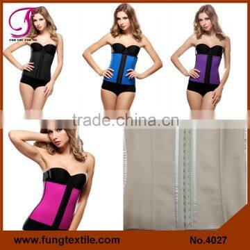 4027 Woman Sport Rubber Cincher Latex Waist Trainer Corset