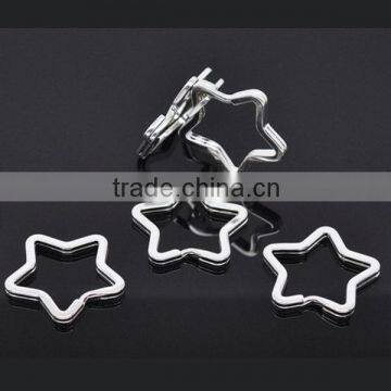 Star Shape Split Key Rings photo-2