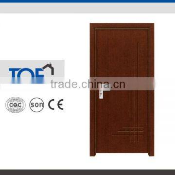 Residential complete door Market Entrance Interior MDF PVC Door