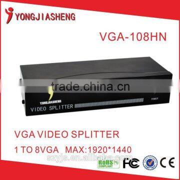 Best price 1vga to 8 video vga to video splitter VGA-104HN