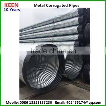 nested corrugated galvanized steel pipe