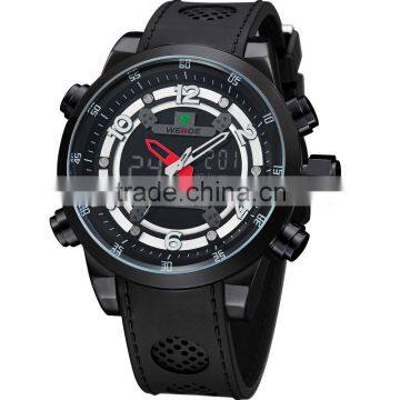 WEIDE WH3315 Fashionable Luxury Digital Analog Silicone Wrist Watch photo-4
