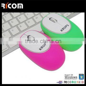 Best Computer Wireless Mouse with customized logo, silicon gel mouse