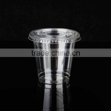 12oz Coffee Use Disposable Plastic Clear Cup With Flat Lids For Iced Coffee photo-4