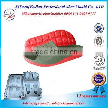 Two Colors Eva Casual Clogs Shoes Mold, Eva Shoes Mould, Hot Selling New Stylish Eva Casual Shoes Die for Men photo-2