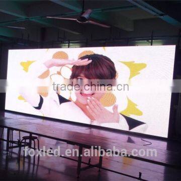 HD full color P8 smd led display for stage