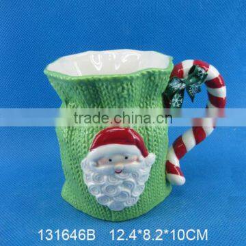 2016 Wholesale Christmas Ceramic Santa claus Mug