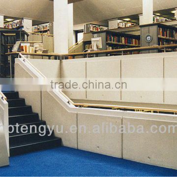 Popular wooden balustrade handrails system