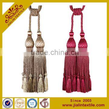 high quality desiger home decor curtain tassel fringe tassel trim