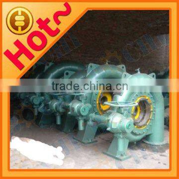 High efficiency horizontal shaft Francis Turbine