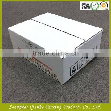 white corrugated boxes wholesale