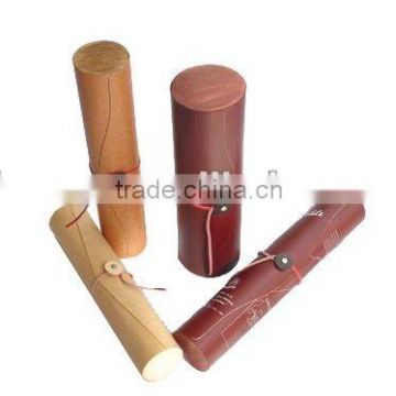 Customized Cylinder Wooden Box