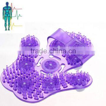 hot selling 9 beads body stainless massager gloves