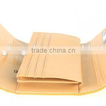 Purse High Quality PU Bright Yellow Wallet photo-4