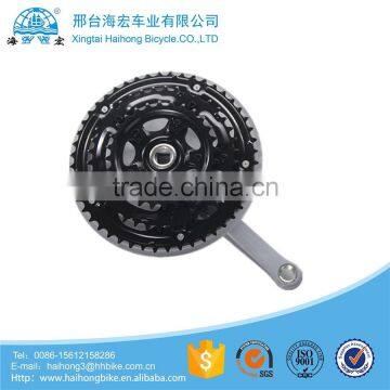 alloy electric bicycle crank and chainwheel bicycle crankset