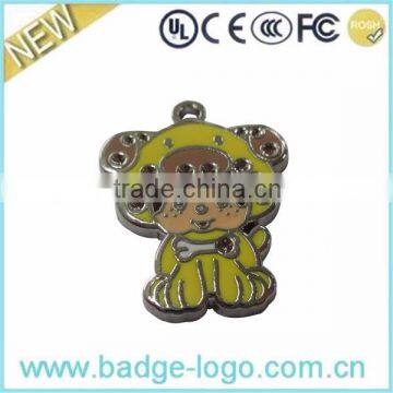 Silver Soft Enamel Metal Mobile Phone Accessories