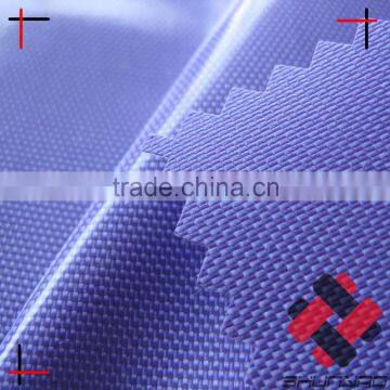 Polyester guci Oxford bonded with shiny PEVA fabric