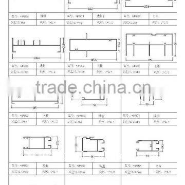 aluminium window profile W898