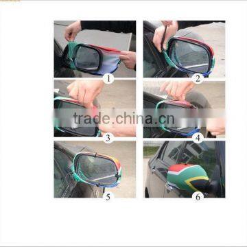 High Quality Top Sell Custom Logo Design Car Mirror Flags photo-3