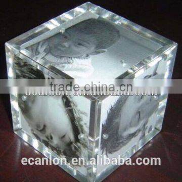 clear acrylic photo frame cube acrylic photo cube frame