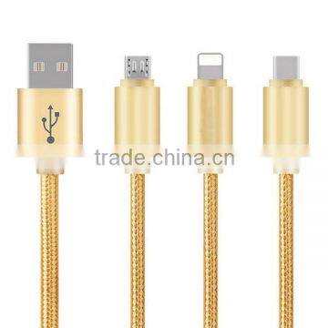 Hi-speed TPE/Nylon Braided USB Cable USB 3.1 Type C Cable photo-6