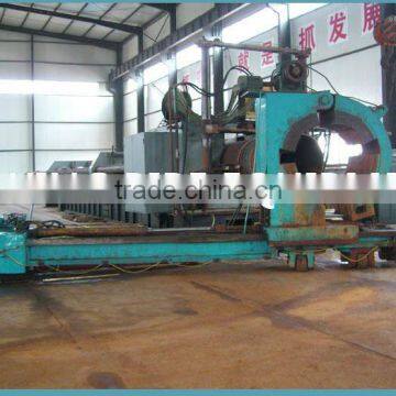 spiral steel pipe cutting and bending machine