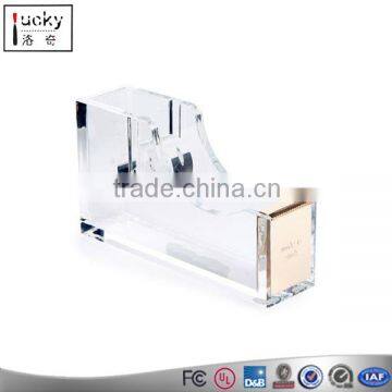 Clear Acrylic Tape Dispenser,Strike Gold Tape Dispenser