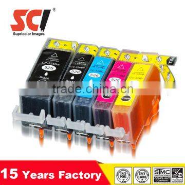 For Canon PIXMA MG5250 5150 compatible PGI525 CLI526 PGI-525 CLI-526 ink cartridge