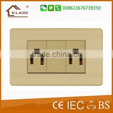 Alumiunm Material 2pin Multifunction Sockets, Universal Sockets for Gabon Market photo-6