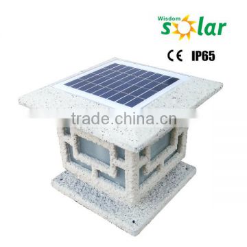 2016 Popular new designed Dark/Dim/Bright three work modes ultra bright led solar garden light