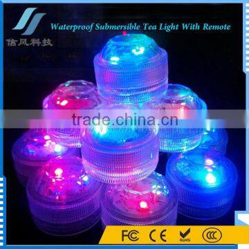 12Pcs Wedding Decoration Waterproof Submersible Tea Light