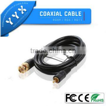 YYX pre-made cable BNC to RCA hot