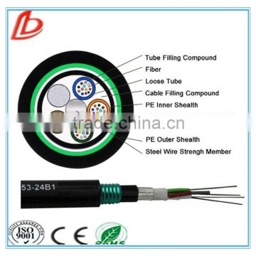 GYFTA53 stranded loose tube double armored outdoor optical cable