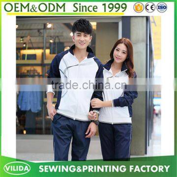 Wholesale High Quality Breathable Dry Fit Sportwear Tracksuits photo-5