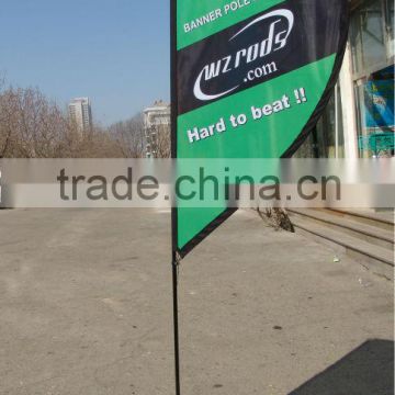 New Design Outdoor/Indoor Advertising Customized Flags Flying Banner