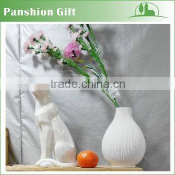 indoor white porcelain table deocration flower vase