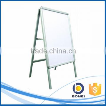 Outdoor aluminum a0 a1 a2 A frame display, sign board standing rolling display