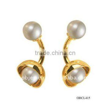 Hot selling 18K Real Gold Cufflink