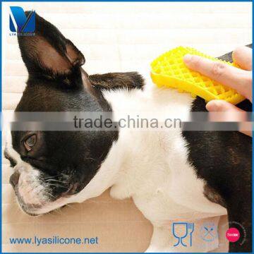 Custom Soft Deep Cleaning Pet Hair Brush For Cats Dogs