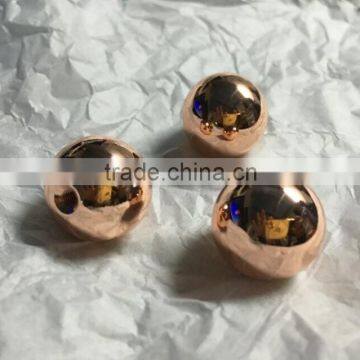 Die Casting Plating Gold Bead for Car Phone Holder OEM Hardware photo-2